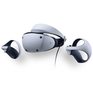 هدست PSVR2 به همراه دو تا دسته مخصوص